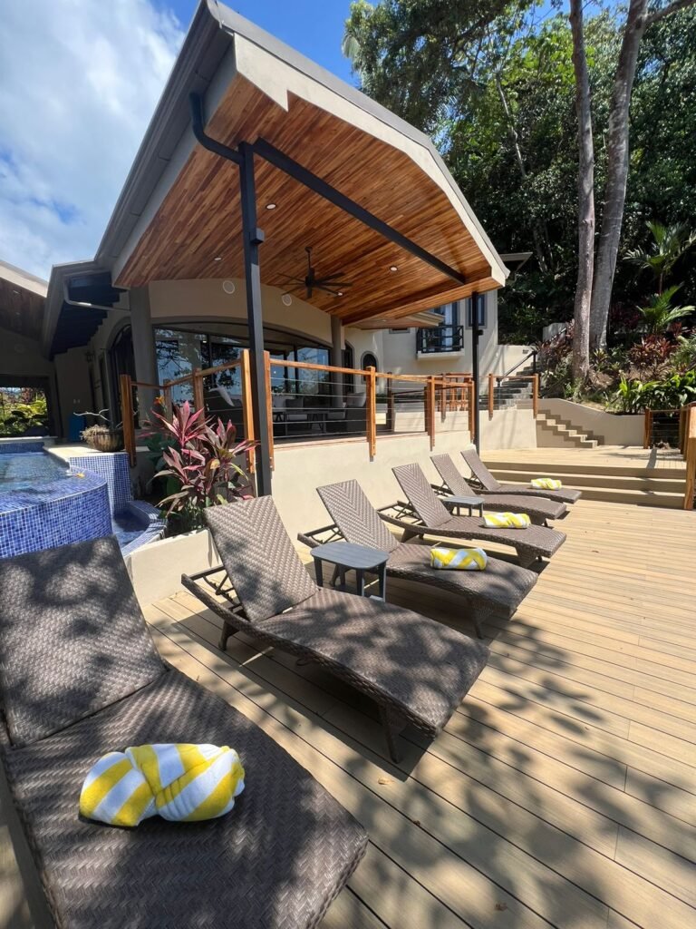 sunbath section villa